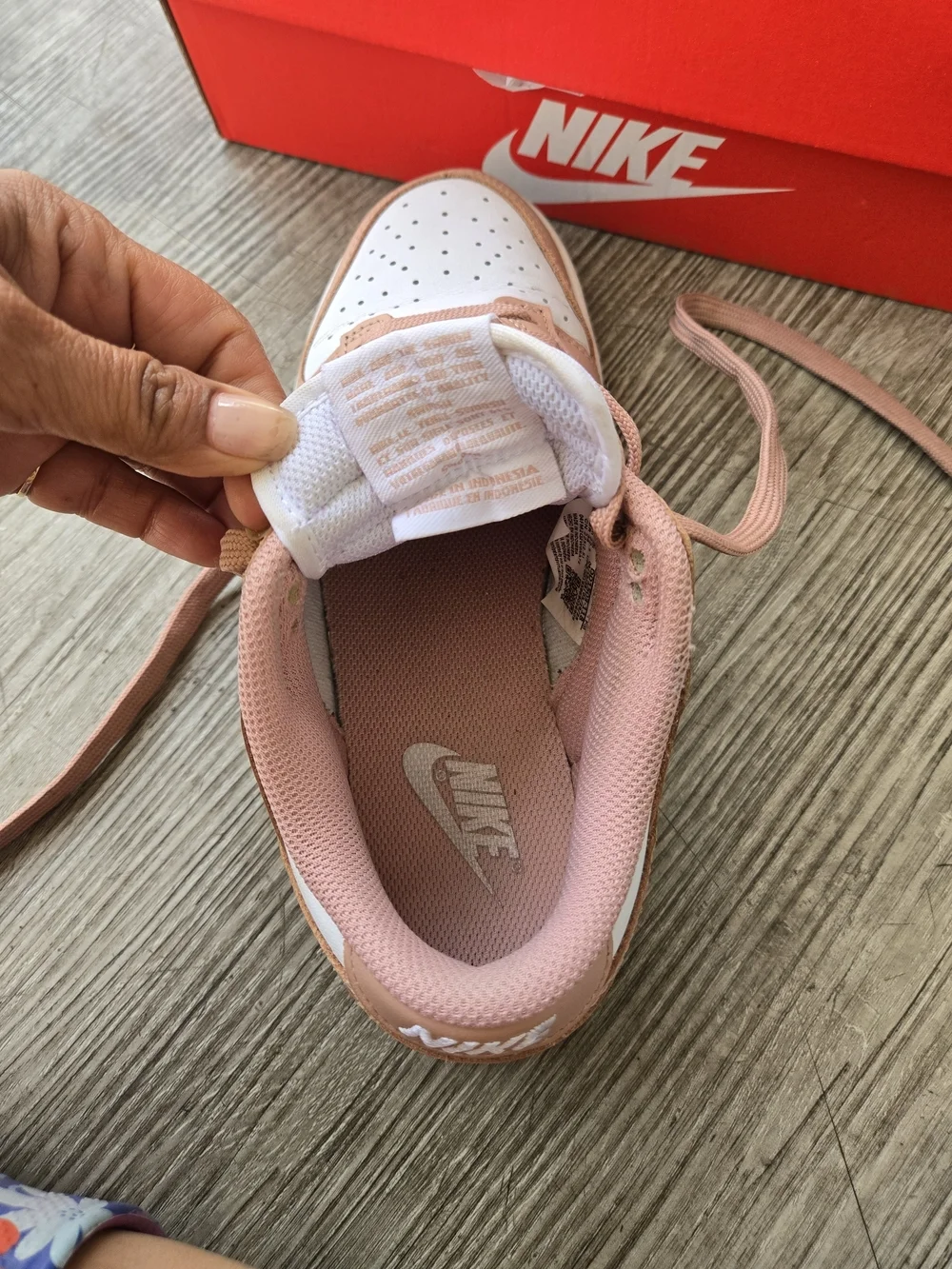 Nike clean white